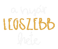 Nyar Fesztival Sticker by Gombaszög