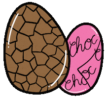 Easter Bunny Sticker by Natalie Michelle Watson