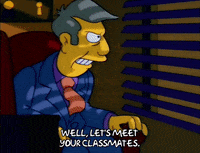 Season 3 Dark GIF by The Simpsons