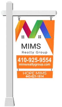 MimsRealtyGroup real estate realtor sign realty Sticker