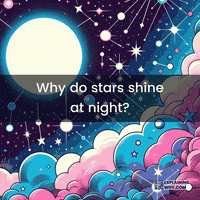 Nuclear Reaction Stars GIF by ExplainingWhy.com