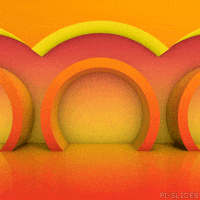 pislices loop 3d trippy red GIF