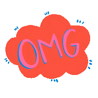 Oh My God Omg Sticker
