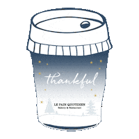 Christmas Coffee Sticker by LePainQuotidien