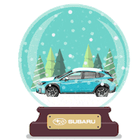 Christmas Car Sticker by SubaruItalia