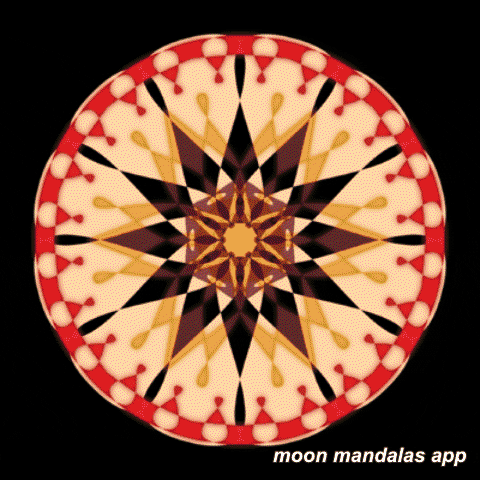 relaxing good vibes GIF by Moon Mandalas Mobile App