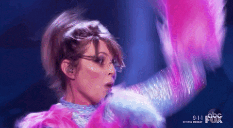 Sarah Palin Masked Singer GIF by GIPHY News