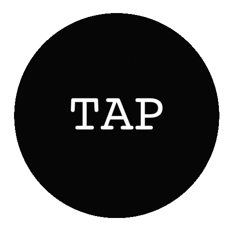 WilayDesigns tap tap here aboriginal wilay designs Sticker