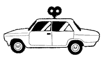 Illustration Driving Sticker by mindspace