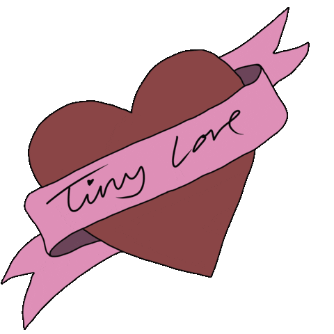 Tiny Love Sticker by Præmature fortællinger