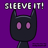 Glow Black Cat GIF by VeeFriends
