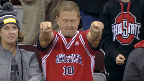 Ohio State Basketball GIF by Ohio State Athletics