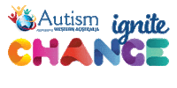 Western Australia Awareness Sticker by Autism Association of Western Australia