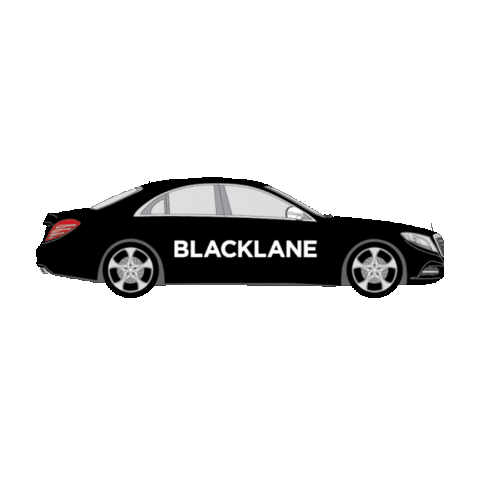 Black Car Sticker by Blacklane