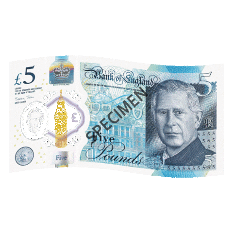 bankofengland giphyupload money cash 5 Sticker