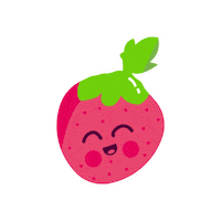 Fruit Strawberry Sticker