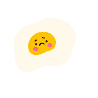 yayitsvica sad upset egg depressed Sticker
