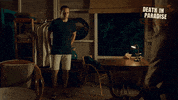 deathinparadiseofficial outfit shorts death in paradise neville parker GIF