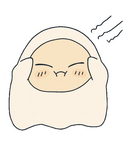 Frominsideart kawaii adorable focused chiwi Sticker