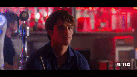 FebreTeen giphygifmaker the kissing booth GIF