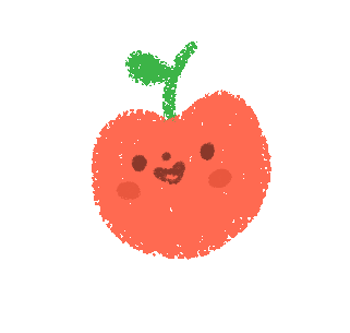 Happy Apple Sticker