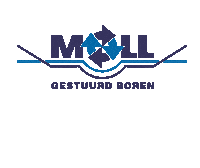 gestuurdboren bouw hdd infra moll Sticker