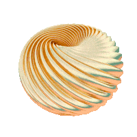 3D Gold Sticker by Vince Mckelvie