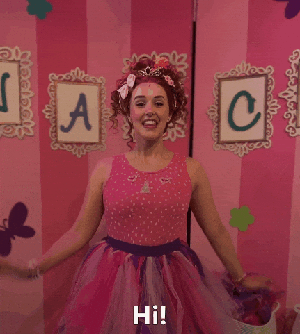 Say Hi Pink GIF by Chance Theater