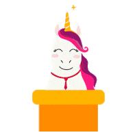 Rainbow Unicorn Sticker by Axiata