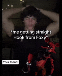 Straight Teeth Foxy Fnaf GIF