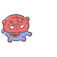 Avengers Spiderman Sticker
