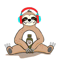 Unwind Coffee Break Sticker by pokkasg