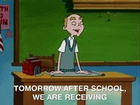 hey arnold nicksplat GIF