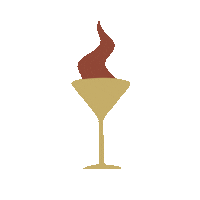 Happy Dirty Martini Sticker by bazart