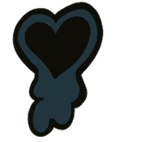 Sad Heart Sticker