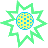 CambiaHealthSolutions golf golfing golfer golf ball Sticker