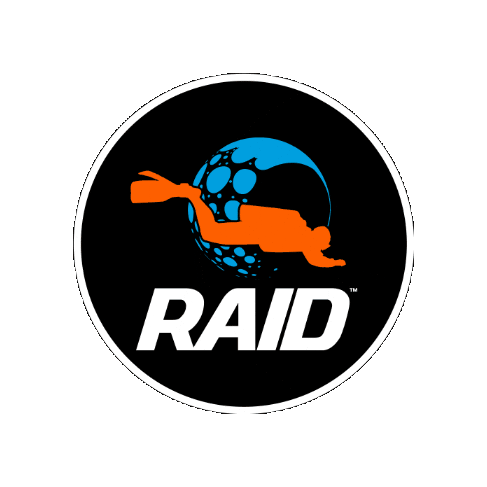 DiveRaid giphygifmaker community diving dive Sticker