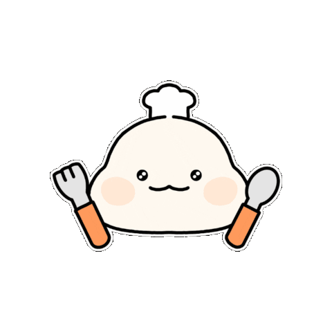 Hungry Illustration Sticker by 365mc