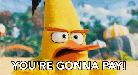 revenge pay GIF by Angry Birds Movie