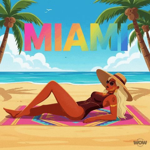 Happy Miami Beach GIF by World Of Women