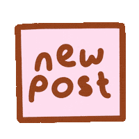 New Post Sticker