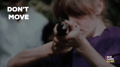 Lizzie Borden Shot GIF by shedoesfilmz