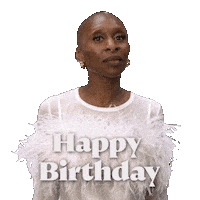 Happy Birthday Sticker by Cynthia Erivo