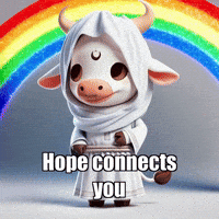 Rainbow Hope GIF by Sagemoohammad