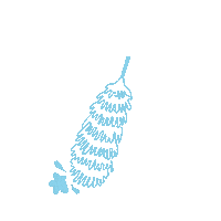 HiveHelper clean cleaning hive duster Sticker