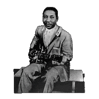 Muddy Waters Jazz Sticker by Chess Records