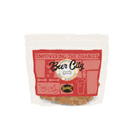 beercitydogbiscuits cherry dog treats dog biscuits beer city dog biscuits Sticker