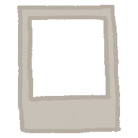 iriskristen new photo frame polaroid Sticker