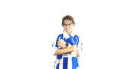 Blauwwit Sticker by Voetbalvereniging Scherpenzeel