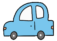 Ice Cream Car Sticker by Megan McKean